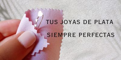 Gamuzas para limpiar joyas de plata